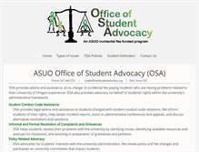 Tablet Screenshot of officeofstudentadvocacy.org